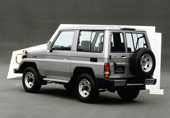 Toyota Land Cruiser (BJ71V) 1985–90 photos