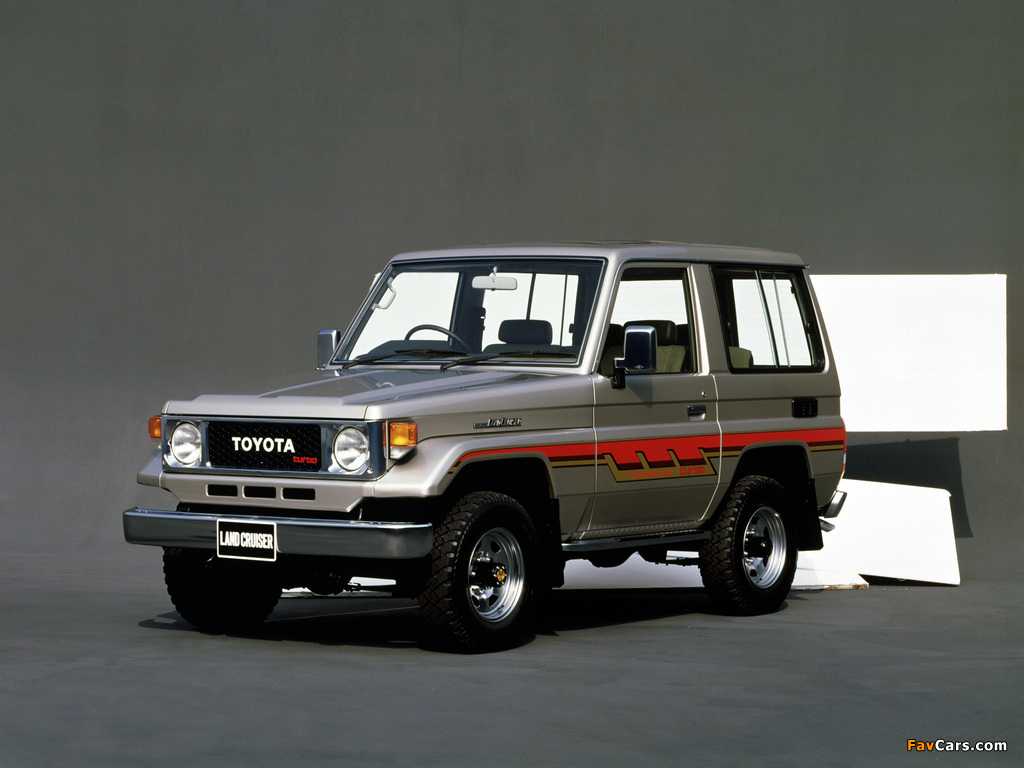 Toyota Land Cruiser (BJ71V) 1985–90 wallpapers (1024 x 768)