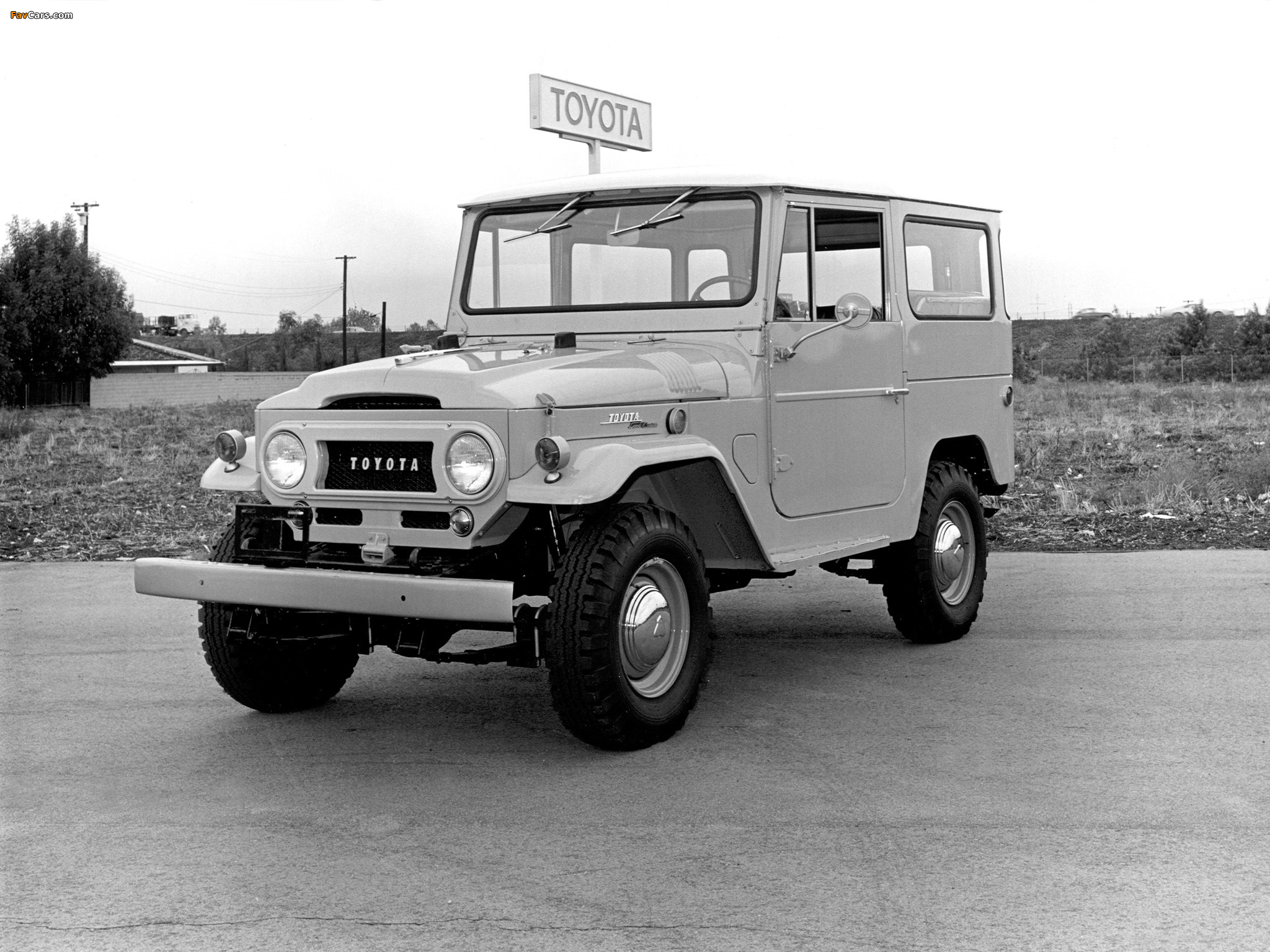 Toyota Land Cruiser (FJ40VL) 1961–73 wallpapers (2048 x 1536)