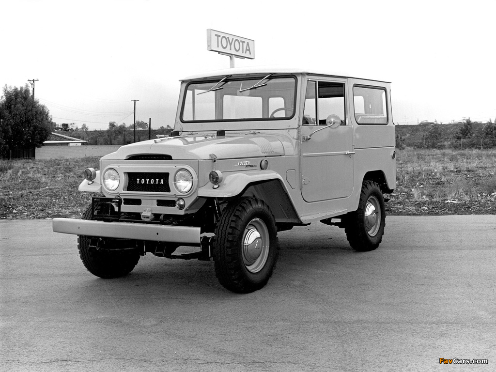 Toyota Land Cruiser (FJ40VL) 1961–73 wallpapers (1024 x 768)