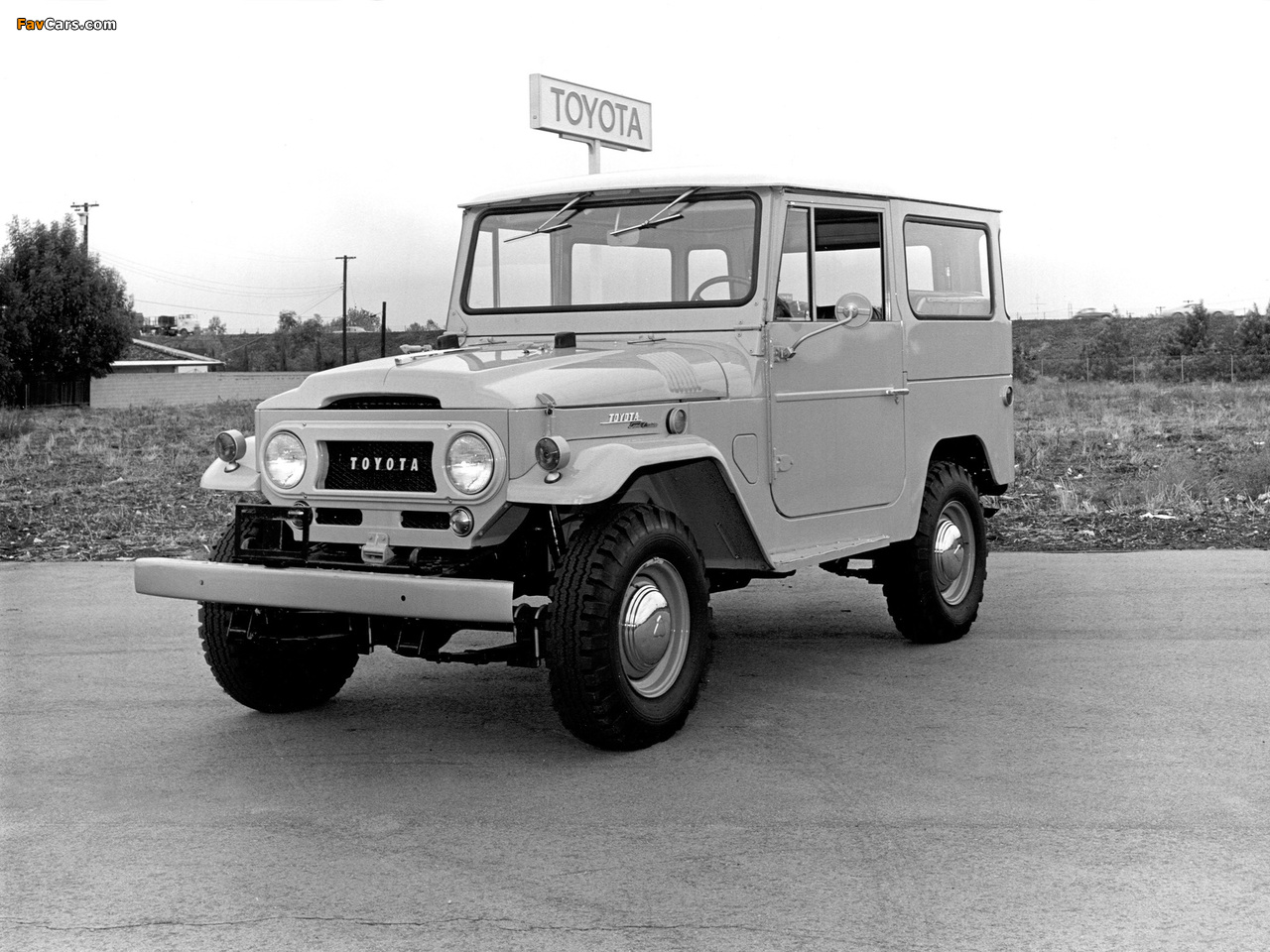 Toyota Land Cruiser (FJ40VL) 1961–73 wallpapers (1280 x 960)