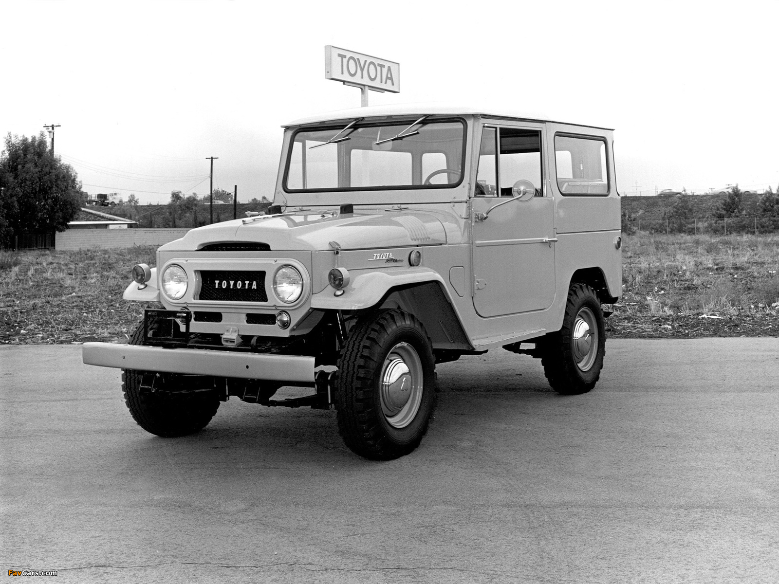 Toyota Land Cruiser (FJ40VL) 1961–73 wallpapers (1600 x 1200)
