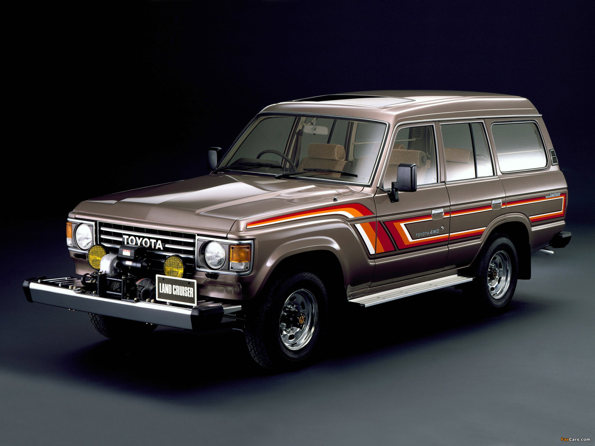 Toyota Land Cruiser 60 VX Turbo High Roof (HJ61V) 1984–87 wallpapers (2048 x 1536)