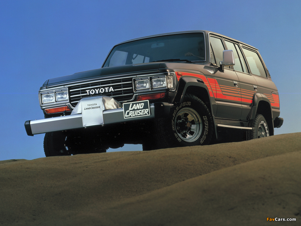 Toyota Land Cruiser 60 GX (BJ61V) 1987–89 wallpapers (1024 x 768)