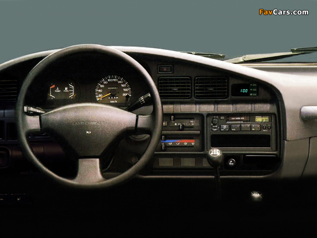 Toyota Land Cruiser 80 STD (HZ81V) 1989–94 wallpapers (640 x 480)