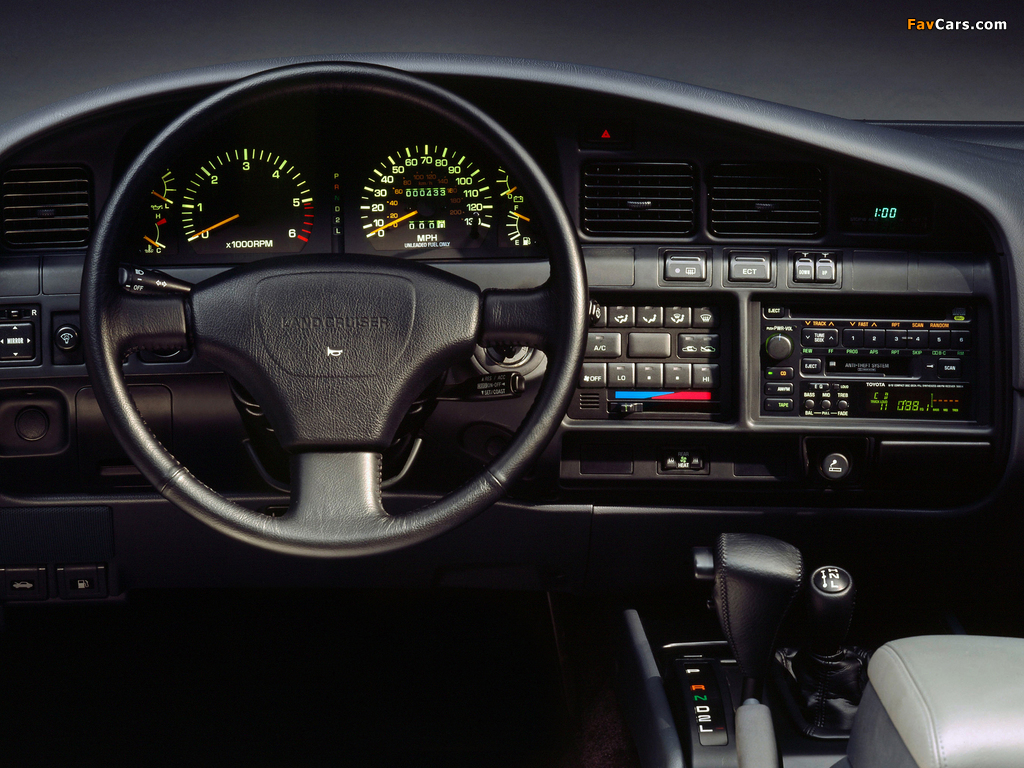 Toyota Land Cruiser 80 US-spec (HZ81V) 1989–94 wallpapers (1024 x 768)
