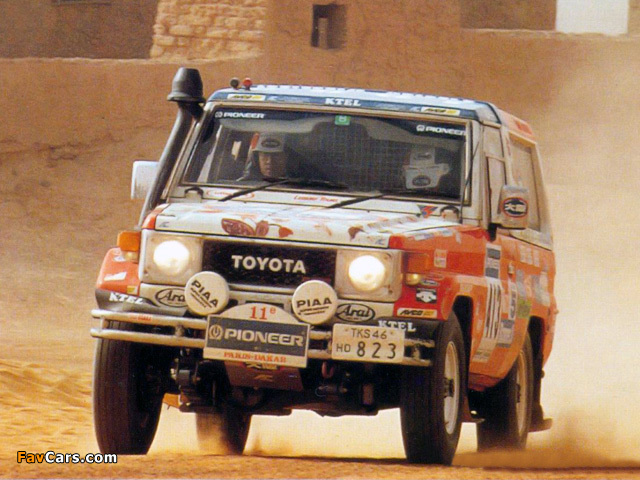 Toyota Land Cruiser Dakar (BJ73) 1989 wallpapers (640 x 480)