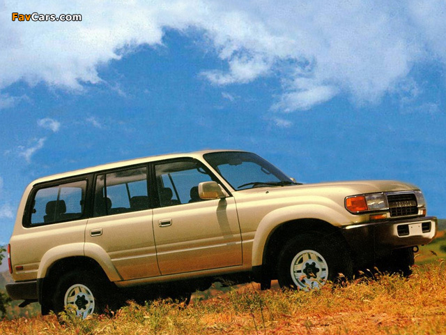 Toyota Land Cruiser 80 US-spec (HZ81V) 1989–94 wallpapers (640 x 480)