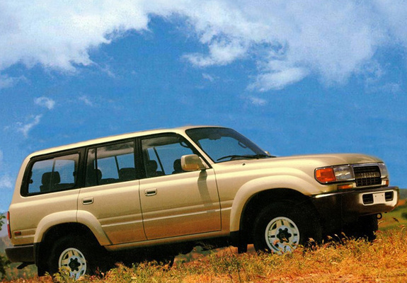 Toyota Land Cruiser 80 US-spec (HZ81V) 1989–94 wallpapers