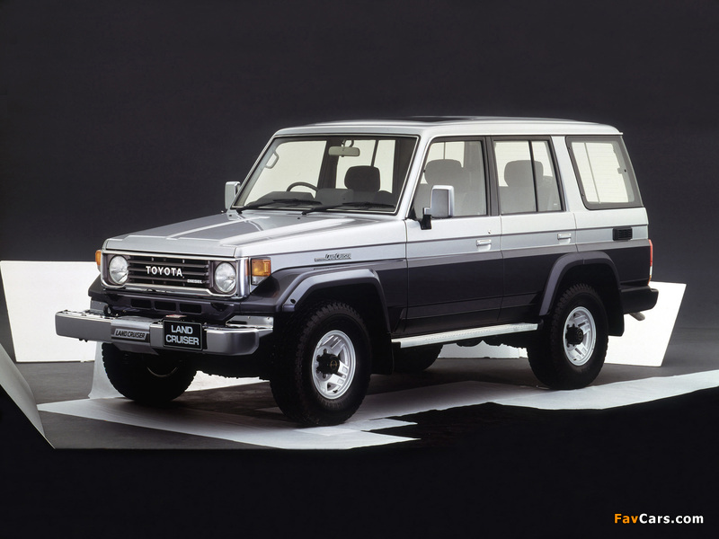 Toyota Land Cruiser (HSJ77V) 1990–99 wallpapers (800 x 600)