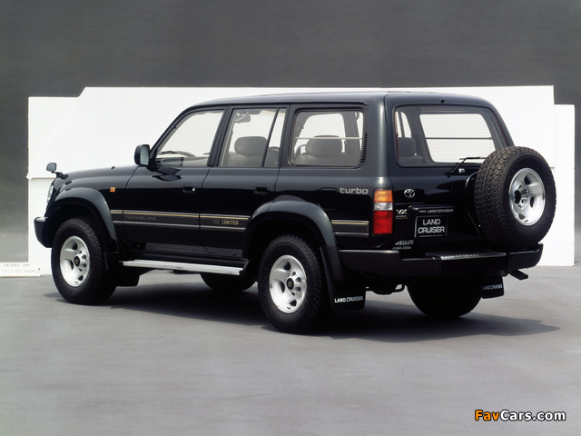 Toyota Land Cruiser 80 VAN VX-Limited JP-spec (HDJ81V) 1992–94 wallpapers (640 x 480)