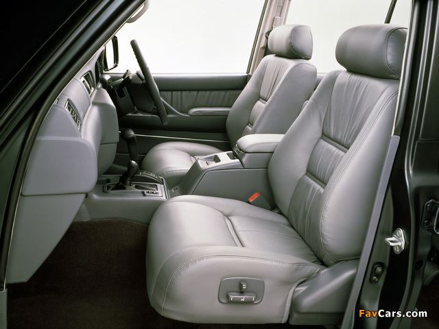 Toyota Land Cruiser 80 Wagon VX-Limited JP-spec (HZ81V) 1995–97 wallpapers (640 x 480)