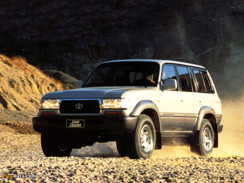 Toyota Land Cruiser 80 VX (HZ81V) 1995–97 wallpapers (800 x 600)