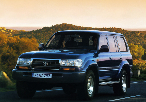 Toyota Land Cruiser 80 VX (HZ81V) 1995–97 wallpapers