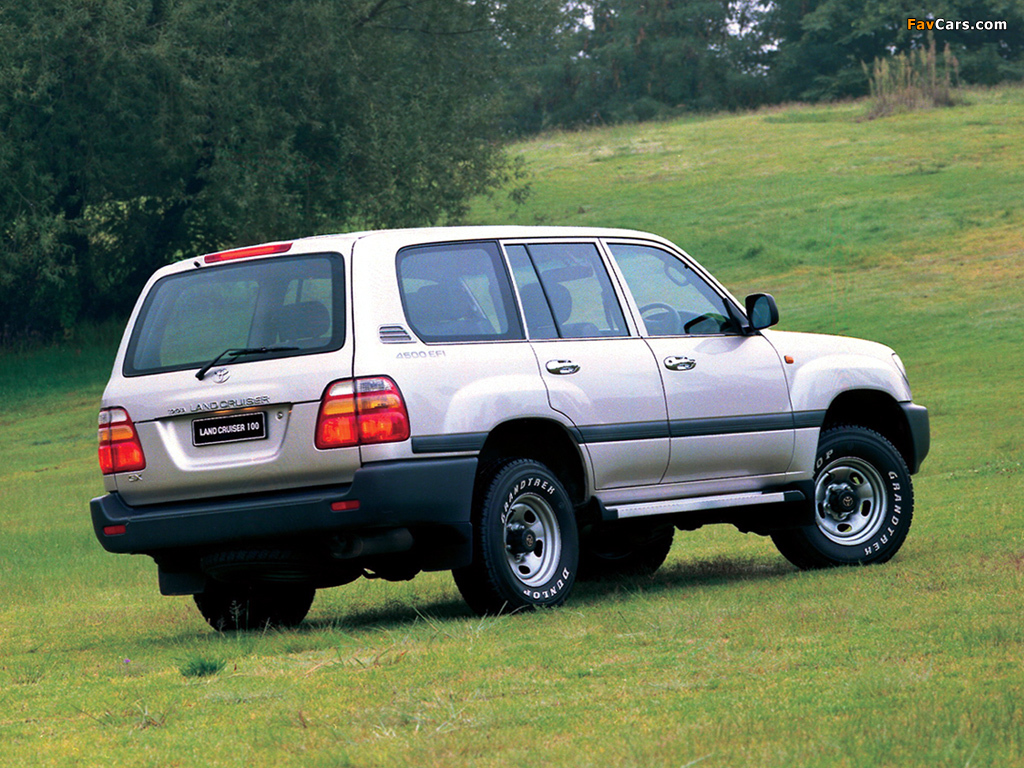 Toyota Land Cruiser 100 GX ZA-spec (FZJ100) 1998–2002 wallpapers (1024 x 768)