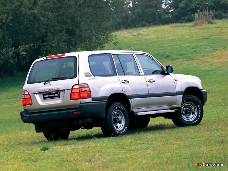 Toyota Land Cruiser 100 GX ZA-spec (FZJ100) 1998–2002 wallpapers (800 x 600)