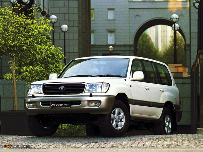 Toyota Land Cruiser 100 VX ZA-spec (J100-101) 1998–2002 wallpapers (800 x 600)
