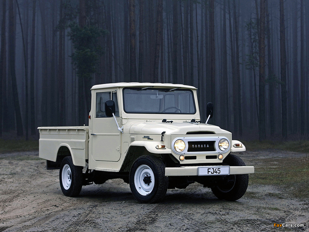 Toyota Land Cruiser Pickup (FJ45L) 1960–79 wallpapers (1024 x 768)