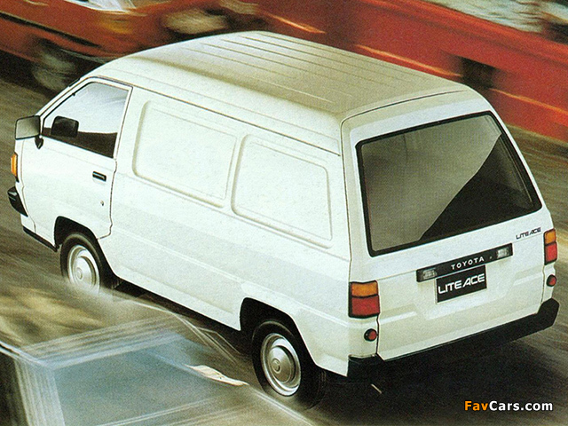 Pictures of Toyota LiteAce Van (M30) 1985–92 (640 x 480)