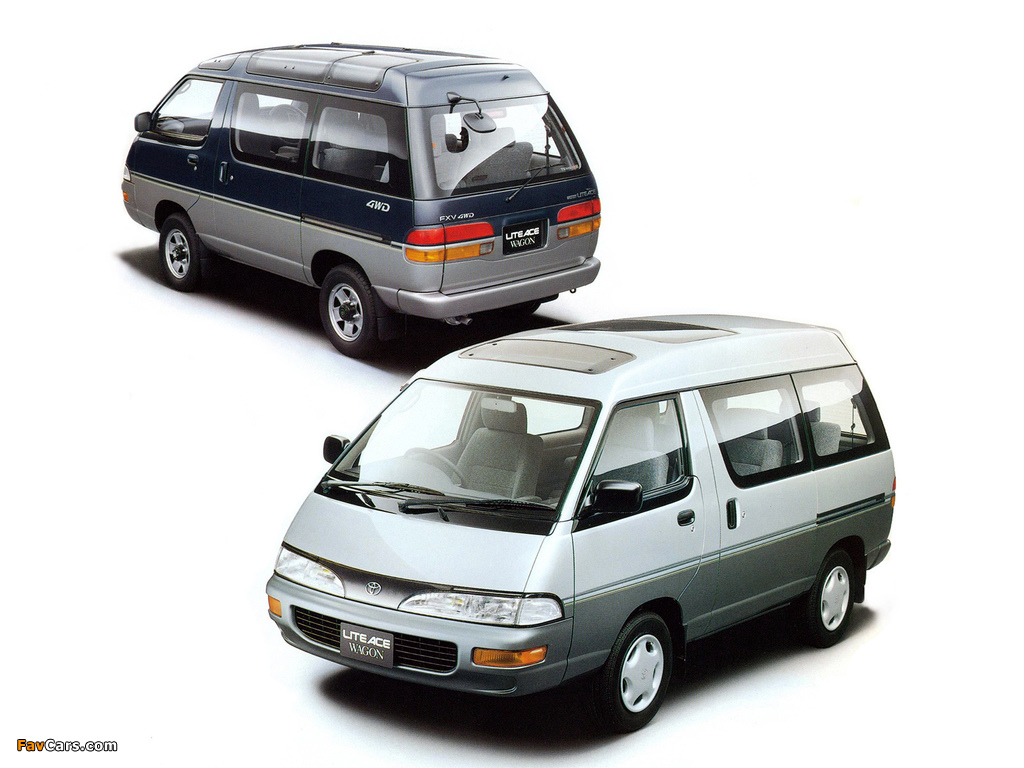 Pictures of Toyota LiteAce Wagon FXV (YR30G) 1993–96 (1024 x 768)