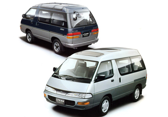 Pictures of Toyota LiteAce Wagon FXV (YR30G) 1993–96