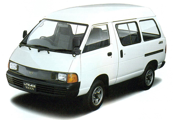 Toyota LiteAce Wagon SW Extra 4WD (YR20G) 1993–96 pictures