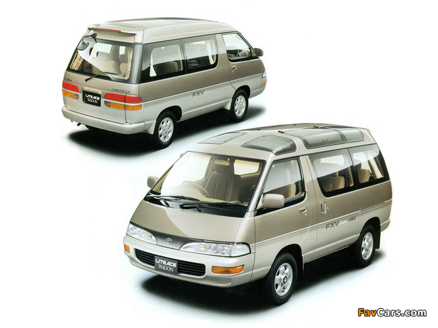 Toyota LiteAce Wagon FXV Limited (YR30G) 1993–96 wallpapers (640 x 480)