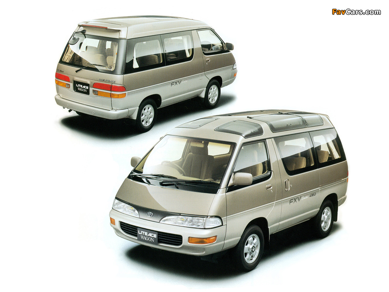 Toyota LiteAce Wagon FXV Limited (YR30G) 1993–96 wallpapers (800 x 600)