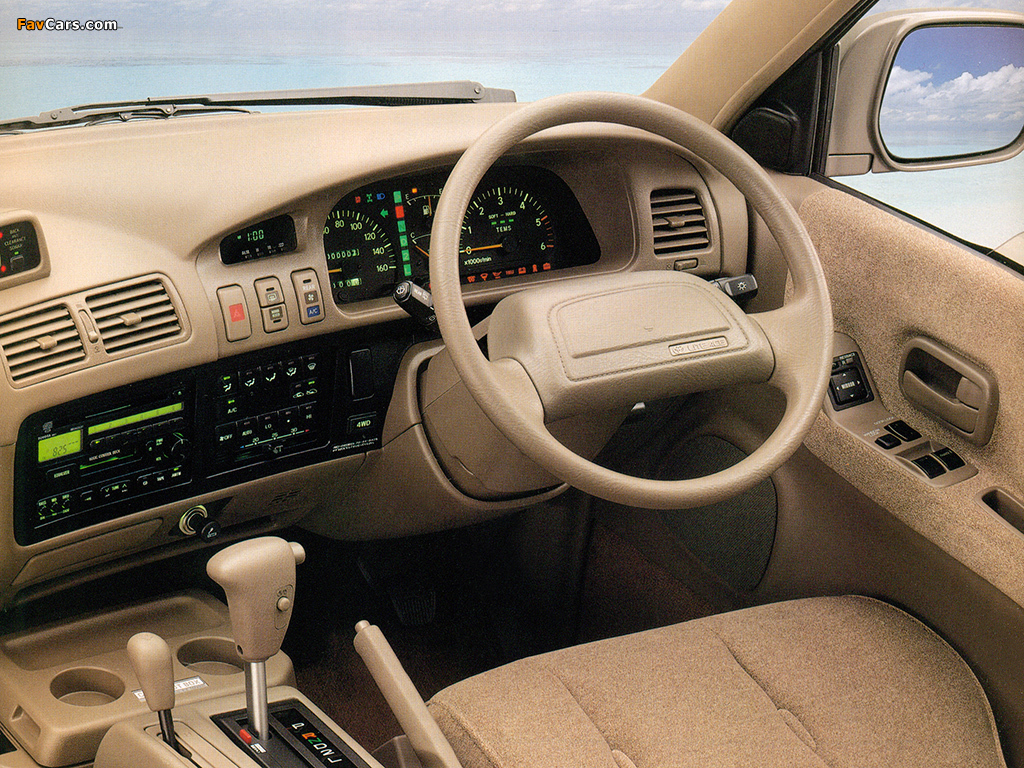 Toyota LiteAce Wagon GXL Field Tourer 4WD (YR30G) 1993–96 wallpapers (1024 x 768)