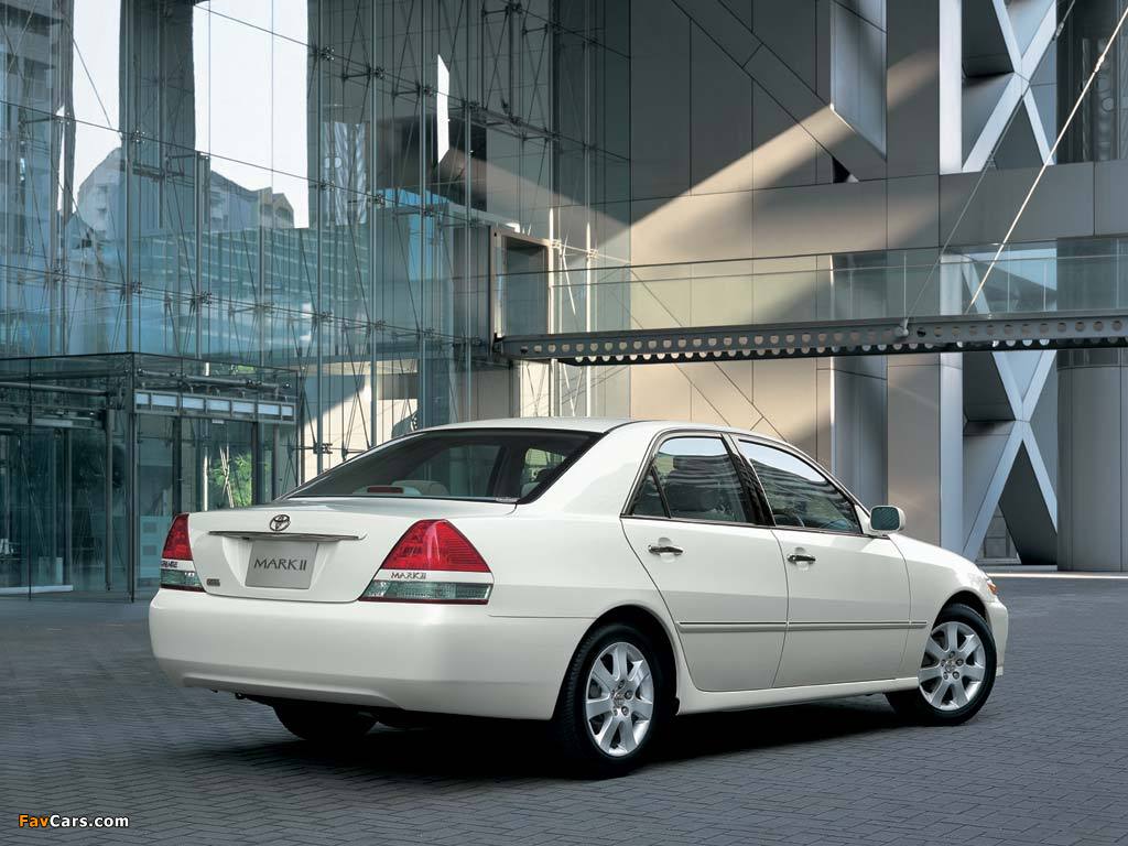 Images of Toyota Mark II (X110) 2000–04 (1024 x 768)