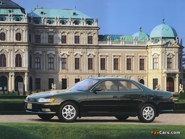 Photos of Toyota Mark II 3.0 Grande G (E-JZX91) 1992–96 (640 x 480)