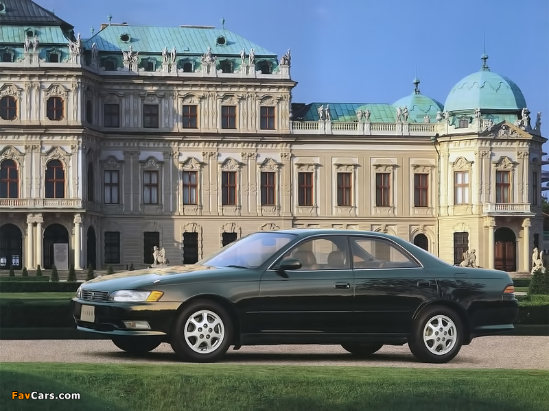 Photos of Toyota Mark II 3.0 Grande G (E-JZX91) 1992–96 (800 x 600)