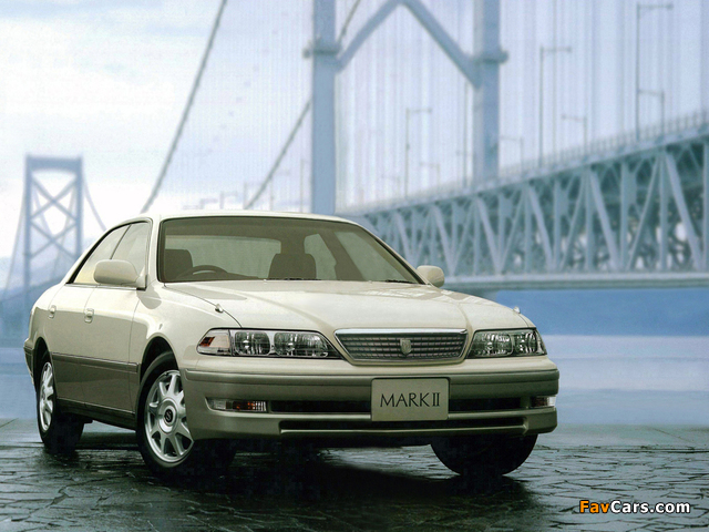 Photos of Toyota Mark II (X100) 1998–2000 (640 x 480)