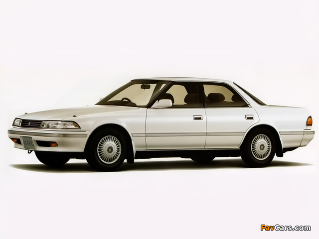 Pictures of Toyota Mark II 2.0 Grande (GX81) 1990–92 (640 x 480)