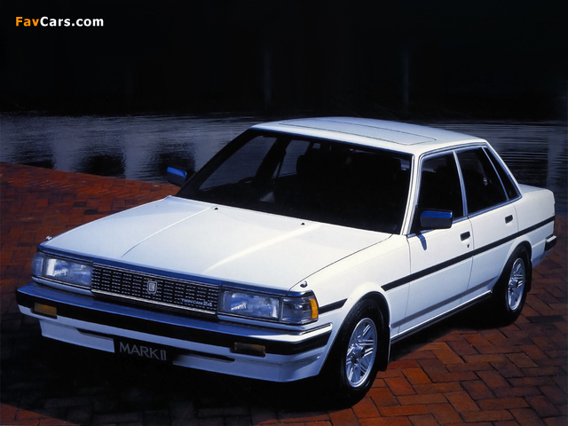 Pictures of Toyota Mark II Sedan Grande Twin Cam 24 (GX71) 1984–88 (640 x 480)