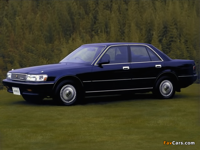 Pictures of Toyota Mark II Sedan (X80) 1988–96 (640 x 480)