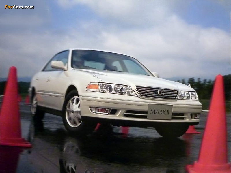 Pictures of Toyota Mark II 2.5 Grande G (E-JZX100) 1996–98 (800 x 600)
