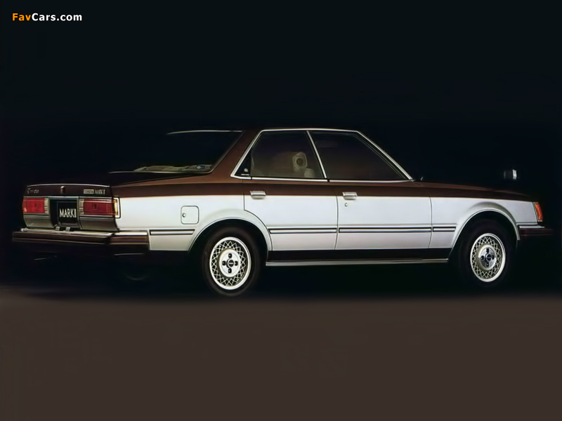 Toyota Mark II 4-door Hardtop (X60) 1980–82 images (800 x 600)