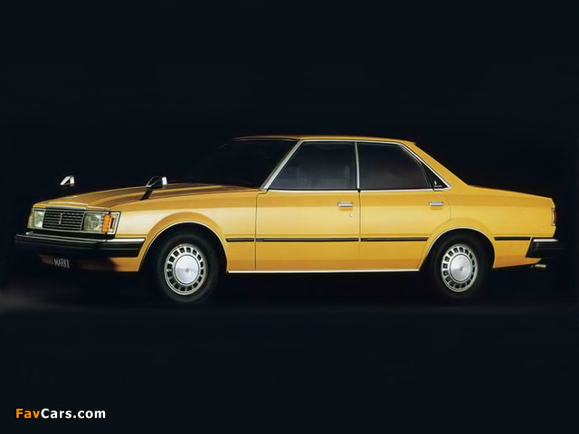 Toyota Mark II 4-door Hardtop (X60) 1980–82 wallpapers (640 x 480)