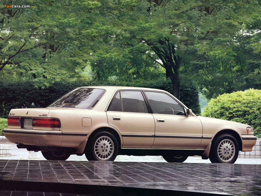 Toyota Mark II Sedan (X80) 1988–96 photos (1024 x 768)