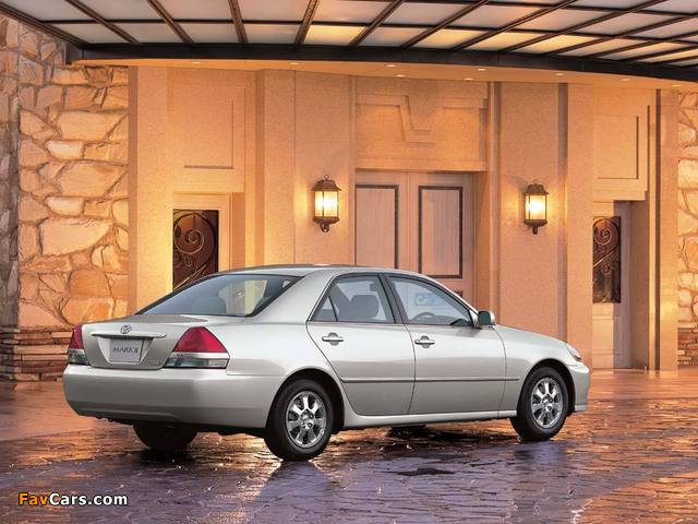 Toyota Mark II (X110) 2000–04 pictures (640 x 480)