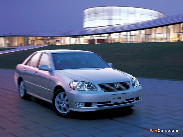 Toyota Mark II (X110) 2000–04 wallpapers (640 x 480)