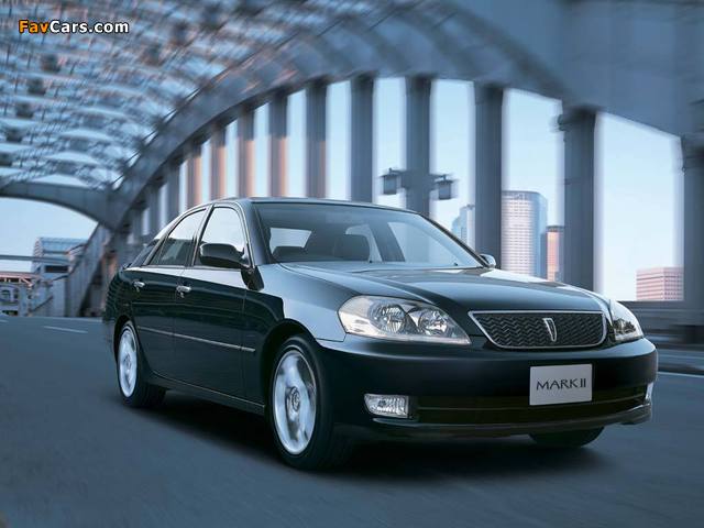 Toyota Mark II 2.5 IR-V (GH-JZX110) 2002–04 pictures (640 x 480)