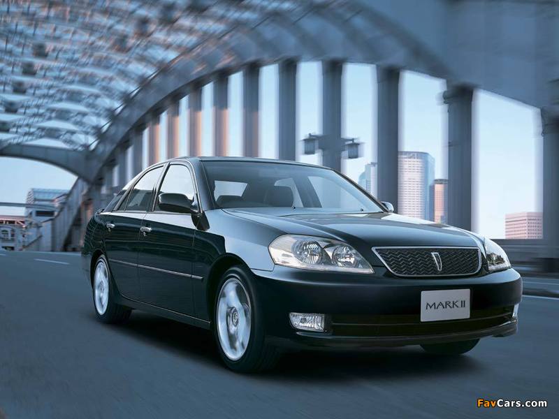 Toyota Mark II 2.5 IR-V (GH-JZX110) 2002–04 pictures (800 x 600)