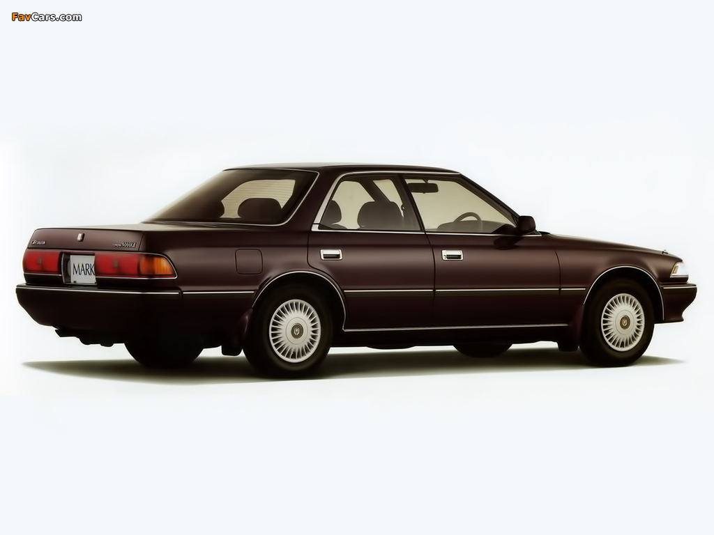 Toyota Mark II Hardtop GR Saloon (LX80) 1989–92 wallpapers (1024 x 768)