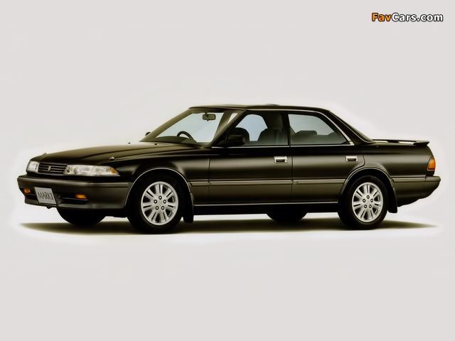 Toyota Mark II Hardtop 2.5 GT TwinTurbo (JZX81) 1990–92 wallpapers (640 x 480)