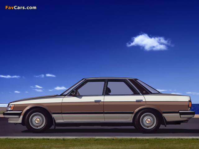 Toyota Mark II Hardtop Grande (70) 1984–88 wallpapers (640 x 480)