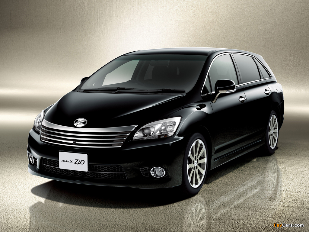 Pictures of Toyota Mark X ZiO Aerial (ANA10) 2011 (1024 x 768)