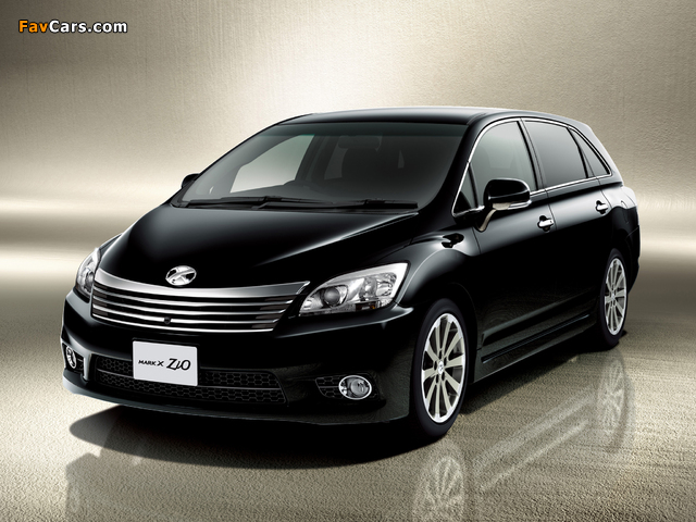 Pictures of Toyota Mark X ZiO Aerial (ANA10) 2011 (640 x 480)