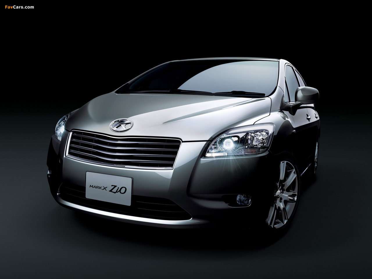 Toyota Mark X ZiO (ANA10) 2007–11 wallpapers (1280 x 960)